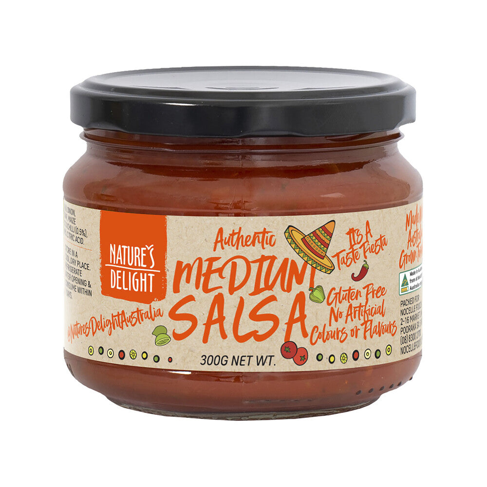 Natures Delight Salsa Medium - 300g