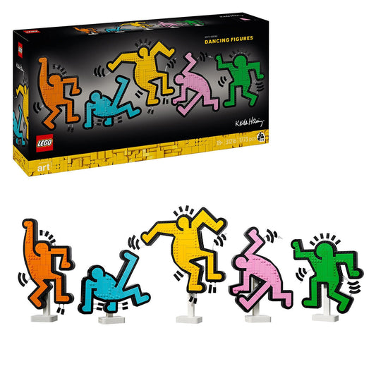 Lego Art Keith Haring Dancing Figures Frameless 1773-Piece 31216