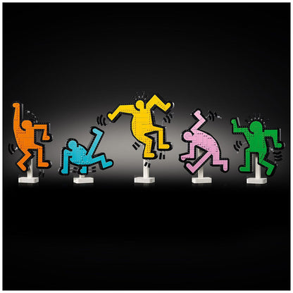 Lego Art Keith Haring Dancing Figures Frameless 1773-Piece 31216