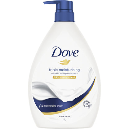 Dove Body Wash Triple Hydrate 1l