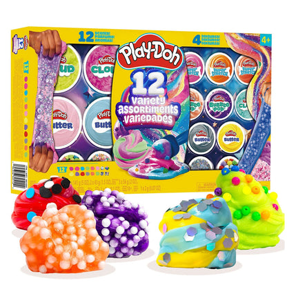 Play-Doh Scented Clay & Compound Variety Set 12+16 Air-Dry Clays 232512