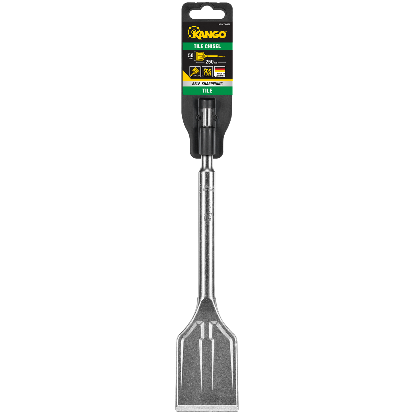 Kango SDS Plus Self Sharpening Angled Tiling Chisel - 50 x 250mm