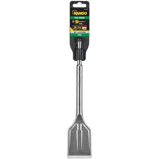 Kango SDS Plus Tiling Self-Sharpening Angled Chisel 50 x 250mm