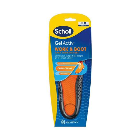 Scholl Gel Activ Insole Work & Boot Large - 1 each