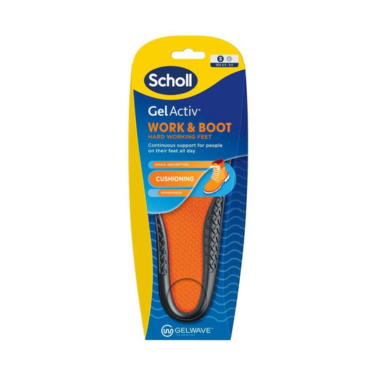 Scholl Gel Activ Insole Work & Boot Small - 1 each