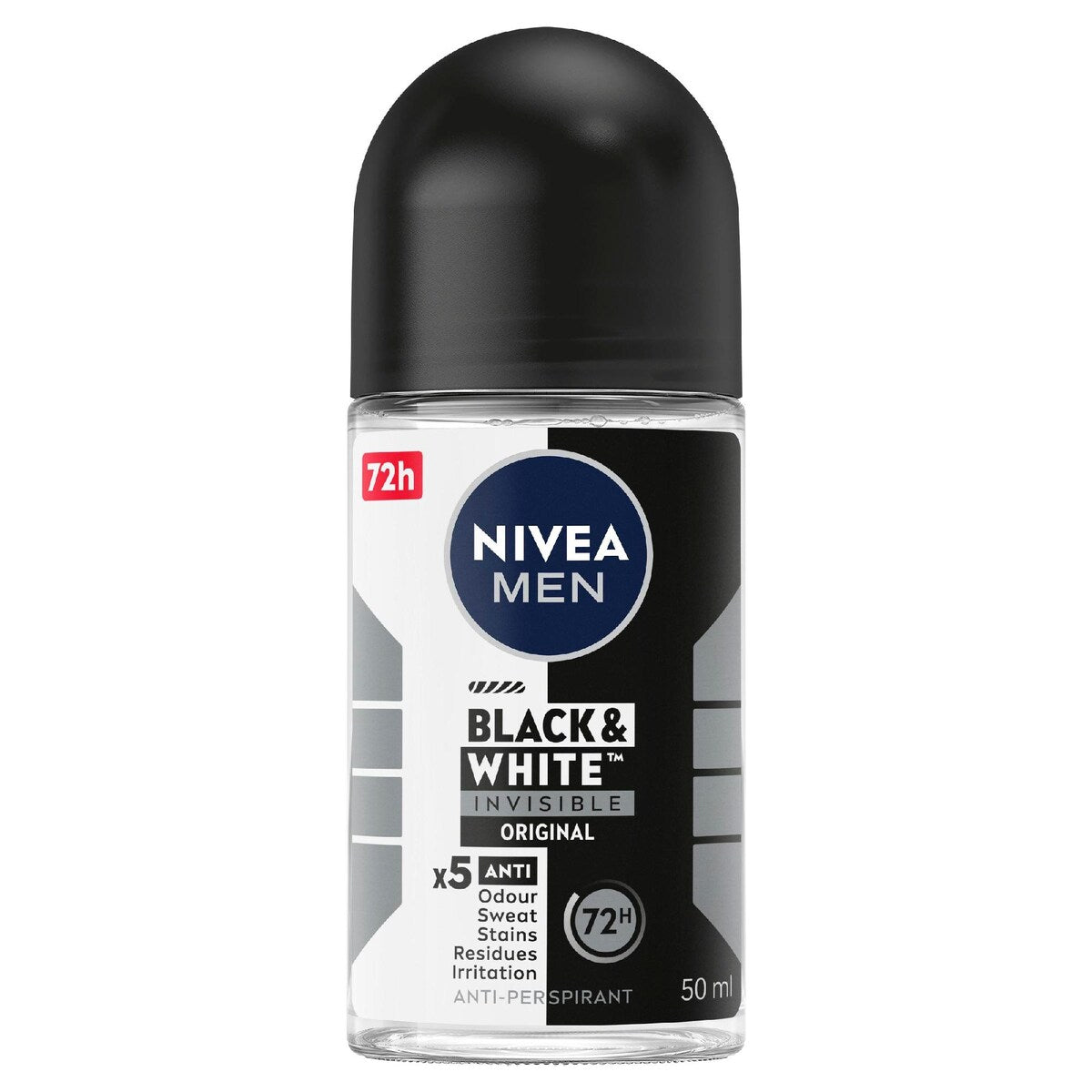 Nivea Men Black & White Original Roll On Deodorant 50ml