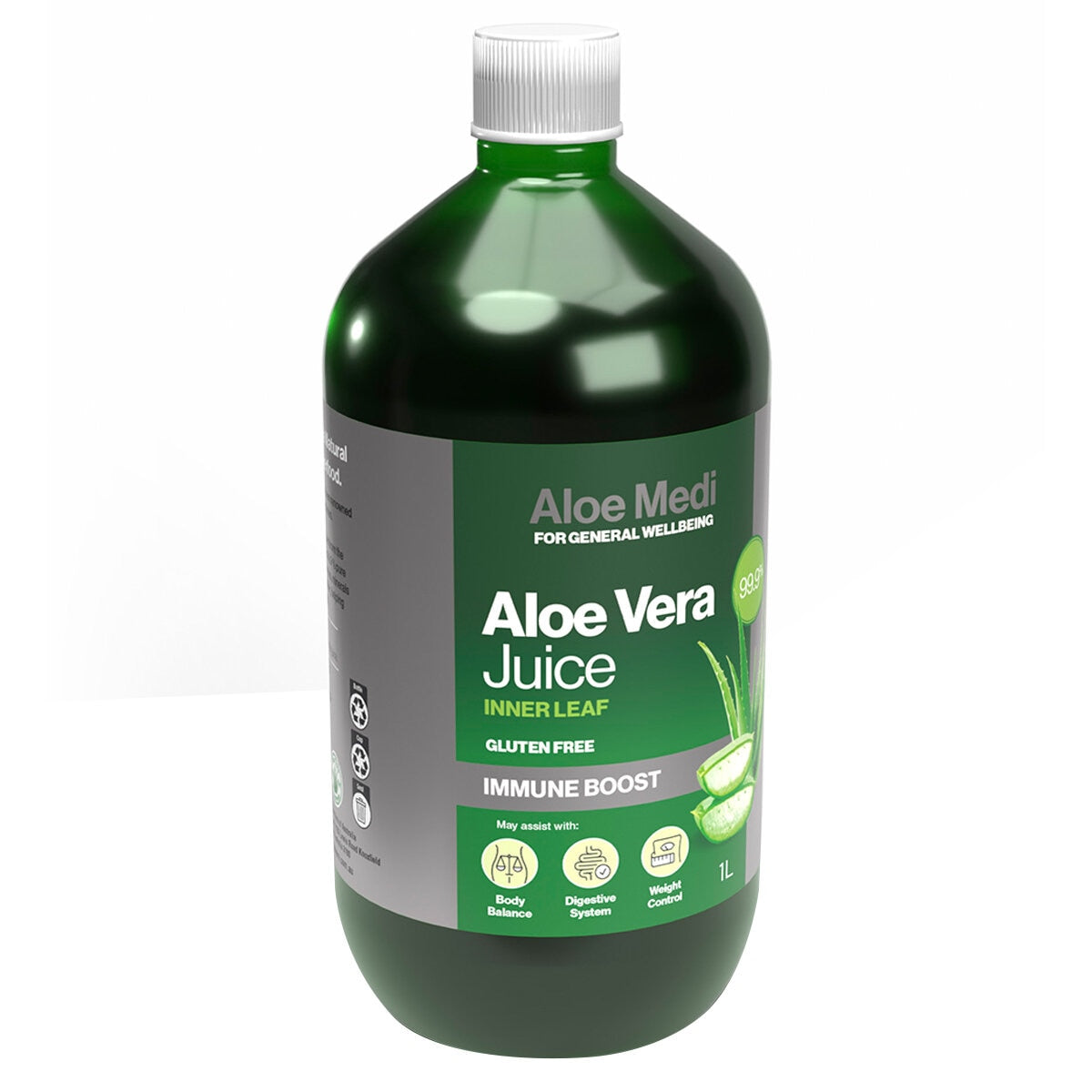 Aloe Vera Of Australia Inner Leaf Aloe Vera Juice Capacity 2 x 1L