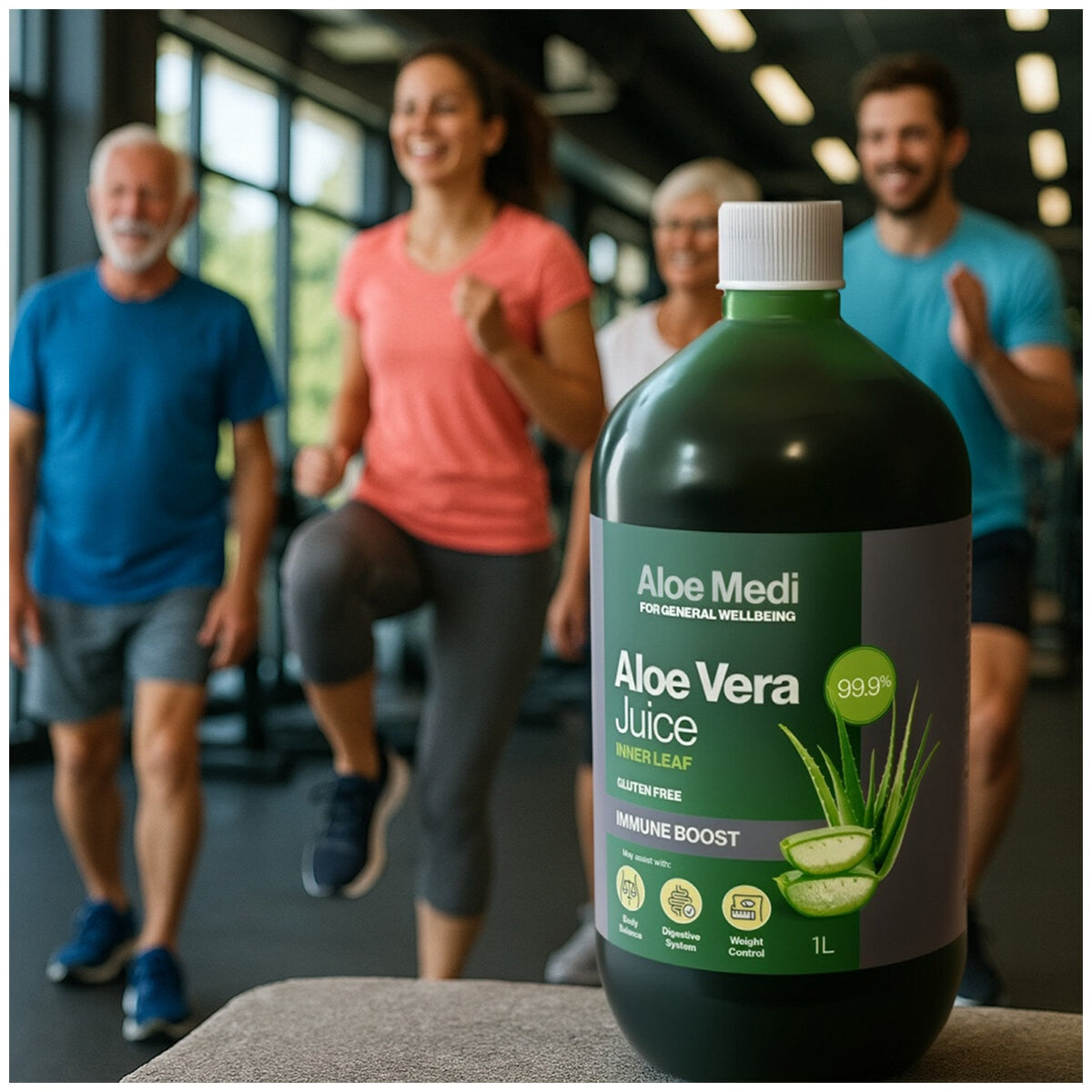 Aloe Vera Of Australia Inner Leaf Aloe Vera Juice Capacity 2 x 1L
