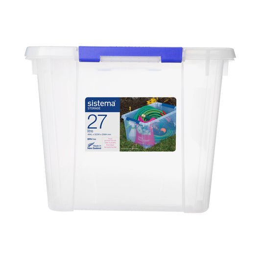 Sistema Large Storage Organiser Base & Lid 27l - 1 pack