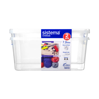 Sistema Small Storage Organiser 7.9l - 2 pack