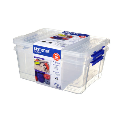 Sistema Small Storage Organiser 7.9l - 2 pack
