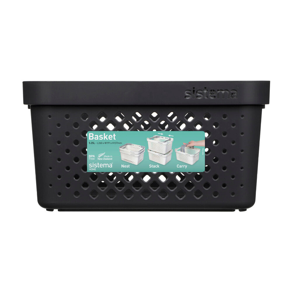 Sistema Basket Charcoal 5.25l - 1 pack