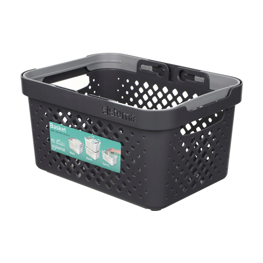 Sistema Basket Charcoal 5.25l - 1 pack