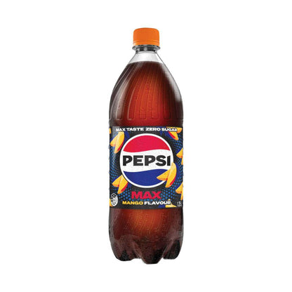 Pepsi Max Mango Soft Drink - 1.25L
