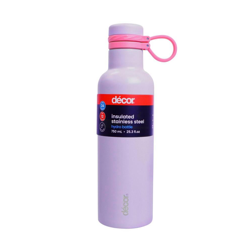 Decor Insulated Stainless Steel Hydro Bottle 750ml - 1 Each