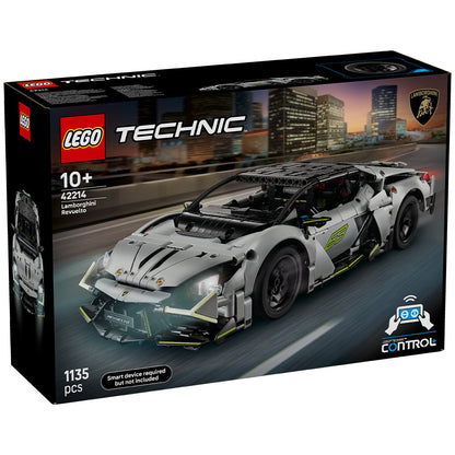 LEGO Technic Lamborghini Revuelto 42214 1135-Piece Supercar Rechargeable