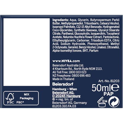 Nivea Refreshing Night Cream Face Moisturiser 50ml