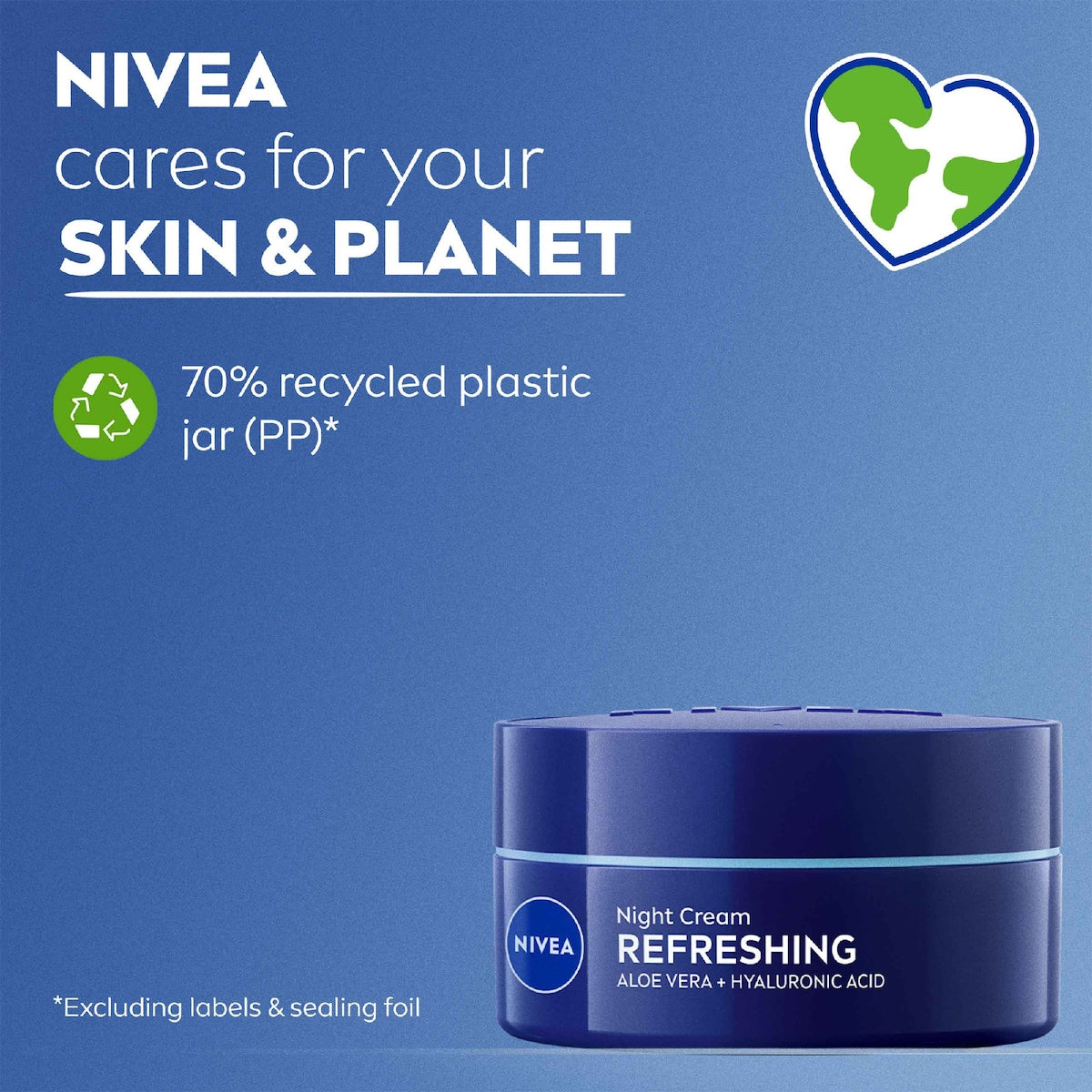 Nivea Refreshing Night Cream Face Moisturiser 50ml