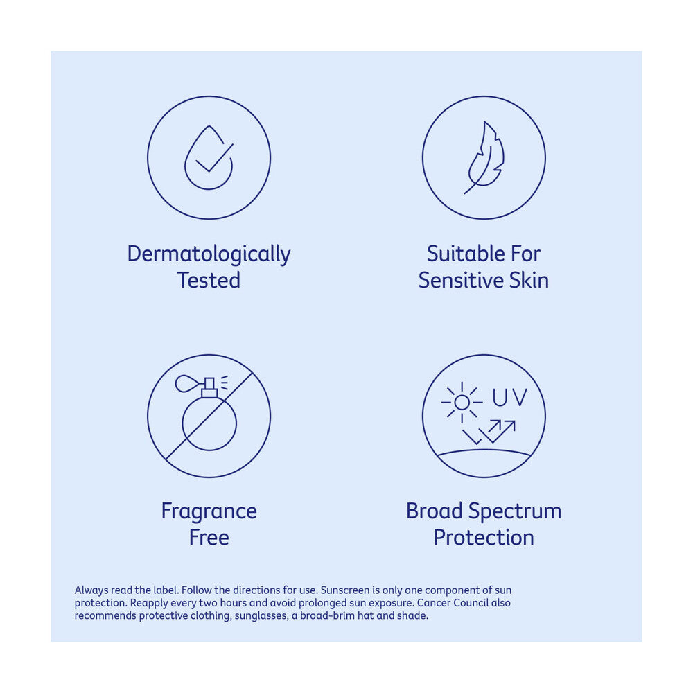 Cancer Council Daily Moisturiser Sunscreen SPF 50+ - 150mL