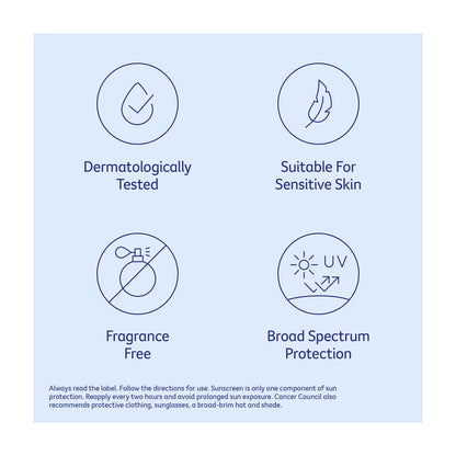 Cancer Council Daily Moisturiser Sunscreen SPF 50+ - 150mL