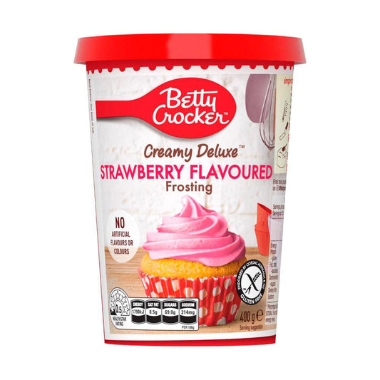 Betty Crocker Strawberry Frosting - 400 GRAM
