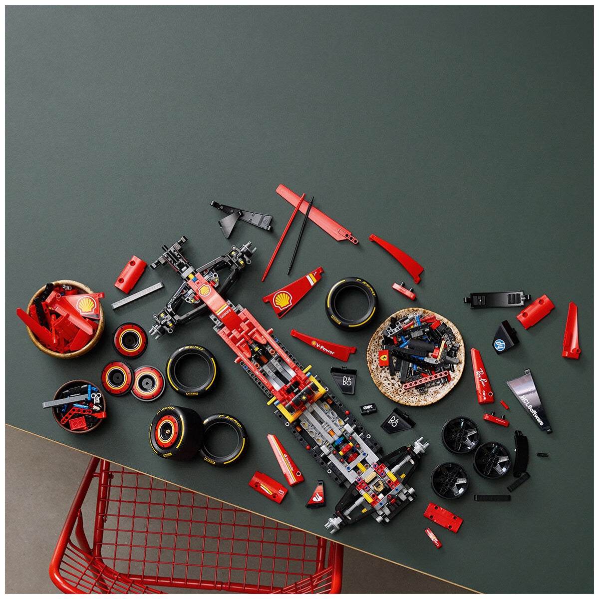 LEGO Technic Ferrari SF-24 F1 Car 42207 1:8 Scale Detailed Adult