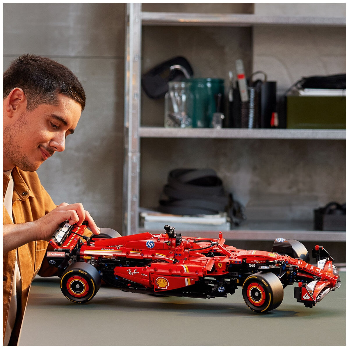 Lego Technic Ferrari SF-24 F1 Car 1:8 Scale Adult 42207