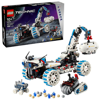 LEGO Technic Lunar Outpost Moon Rover Space Vehicle 42211 STEM