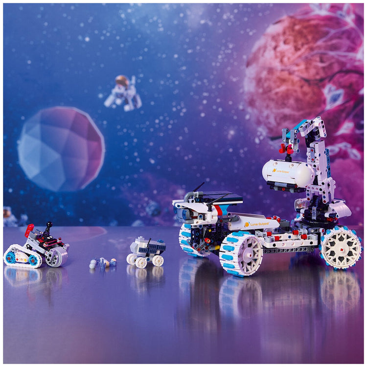 Lego Technic Lunar Outpost Moon Rover Space Vehicle Stem 42211