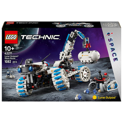 LEGO Technic Lunar Outpost Moon Rover Space Vehicle 42211 STEM
