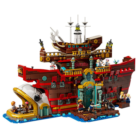 LEGO One Piece Detailed Baratie Floating Restaurant 75640 Building Set 18+