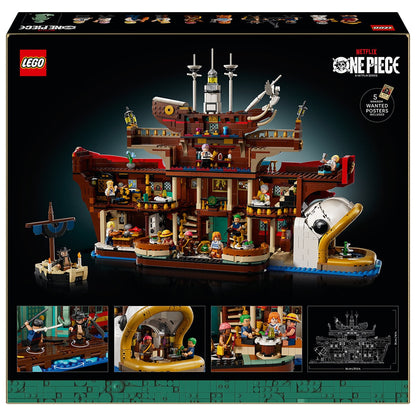 LEGO One Piece Detailed Baratie Floating Restaurant 75640 Building Set 18+