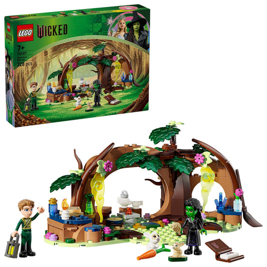 LEGO Wicked Elphaba’s Retreat 75687 Enchanting Forest Hideout 228 Pieces