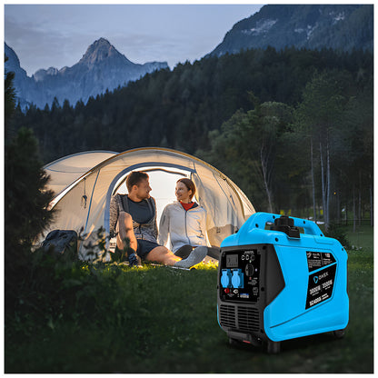 Onex SC4000i Inverter Generator 3500W Pure Sine Cyan Portable