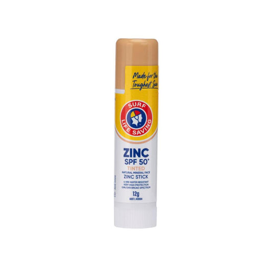 Surf Life Saving Sunscreen Zinc Stick SPF 50+ Tinted - 12g