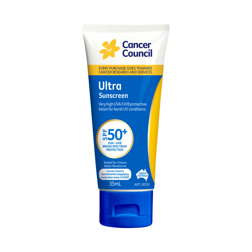 Cancer Council Sunscreen Spf50+ Ultra Traveller - 35mL