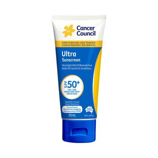 Cancer Council Sunscreen Spf50+ Ultra Traveller - 35mL