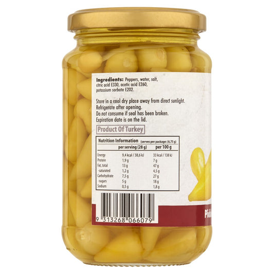 Royal Fields Baby Peppers Biberiye Pickles - 340g