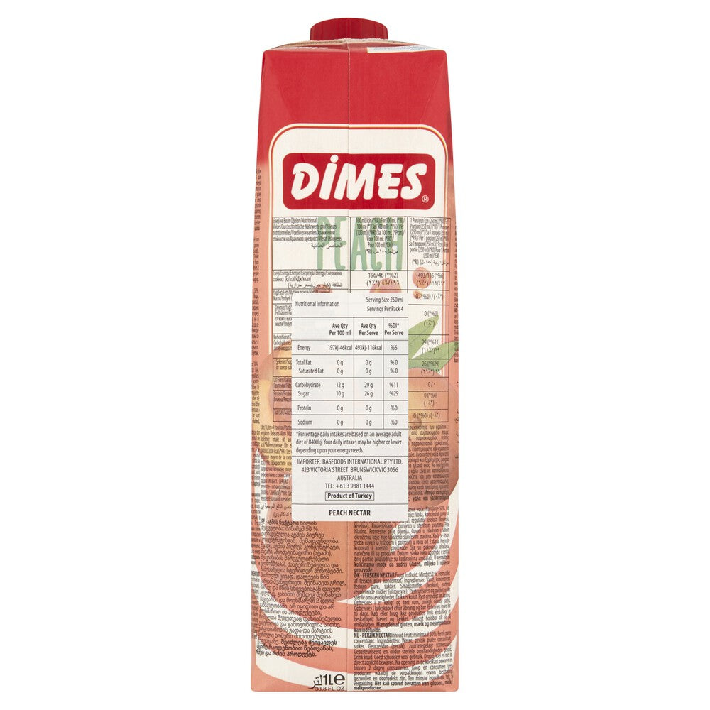 Dimes Peach Juice - 1L