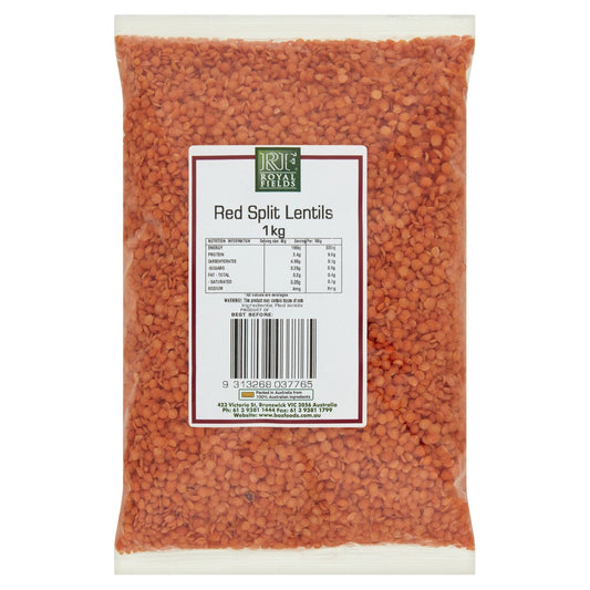 Royal Fields Lentils Red Split - 1kg