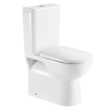 Mercio Smartspace Rimless Back-To-Wall Toilet Suite MPS-T2 Gloss White