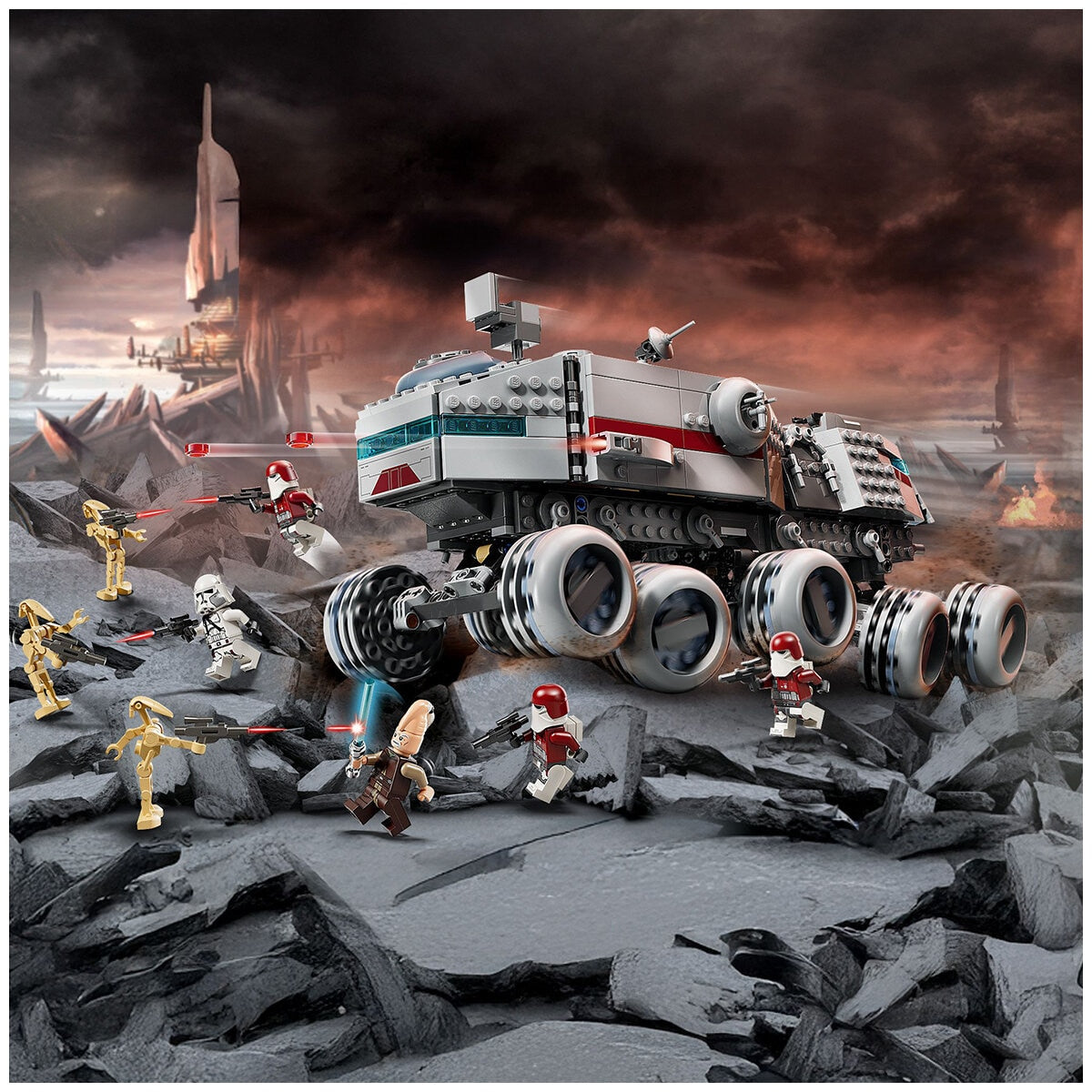 LEGO Star Wars The Clone Wars Republic Juggernaut 75413 Tilt-Activated