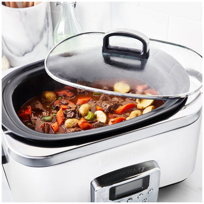 Greenpan Pfas-Free Slow Cooker CC005724-003 Cloud Cream 6L