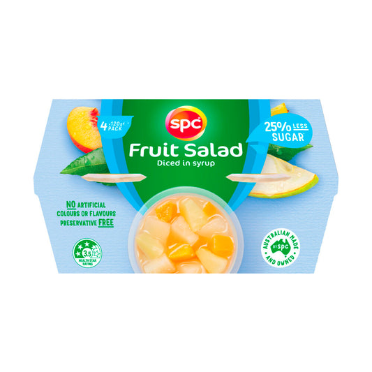 SPC Fruit Salad Less Sugar - 4 pack