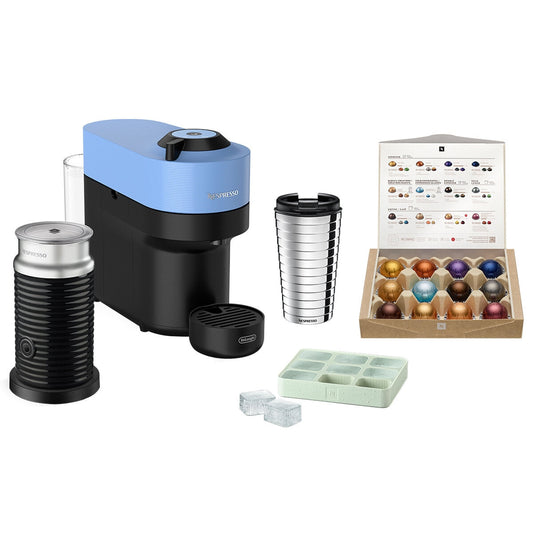 De'Longhi Nespresso Vertuo Pop Iced Value Pack ENV90AAEICE Pacific Blue
