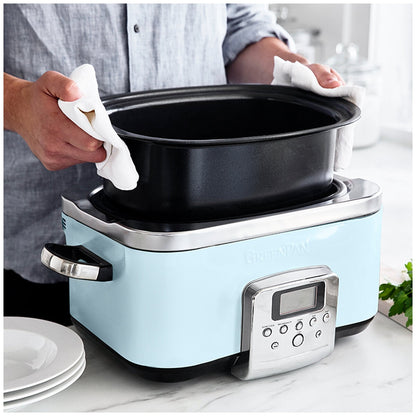 Greenpan Slow Cooker CC005725-003 Blue Haze 6L