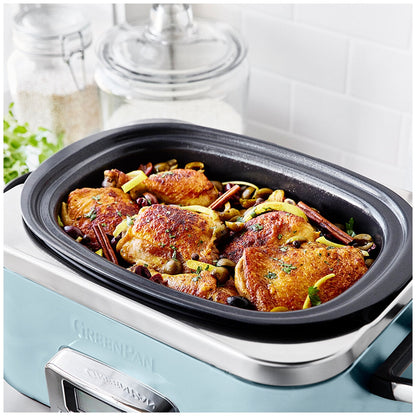 Greenpan Slow Cooker CC005725-003 Blue Haze 6L