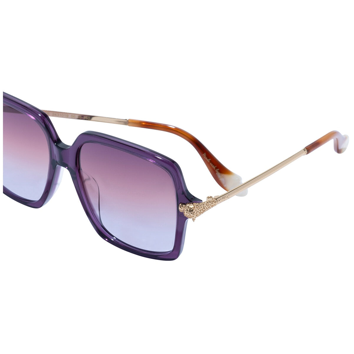 Camilla the Lavish Life 2431019 Women's Square Sunglasses Mulberry
