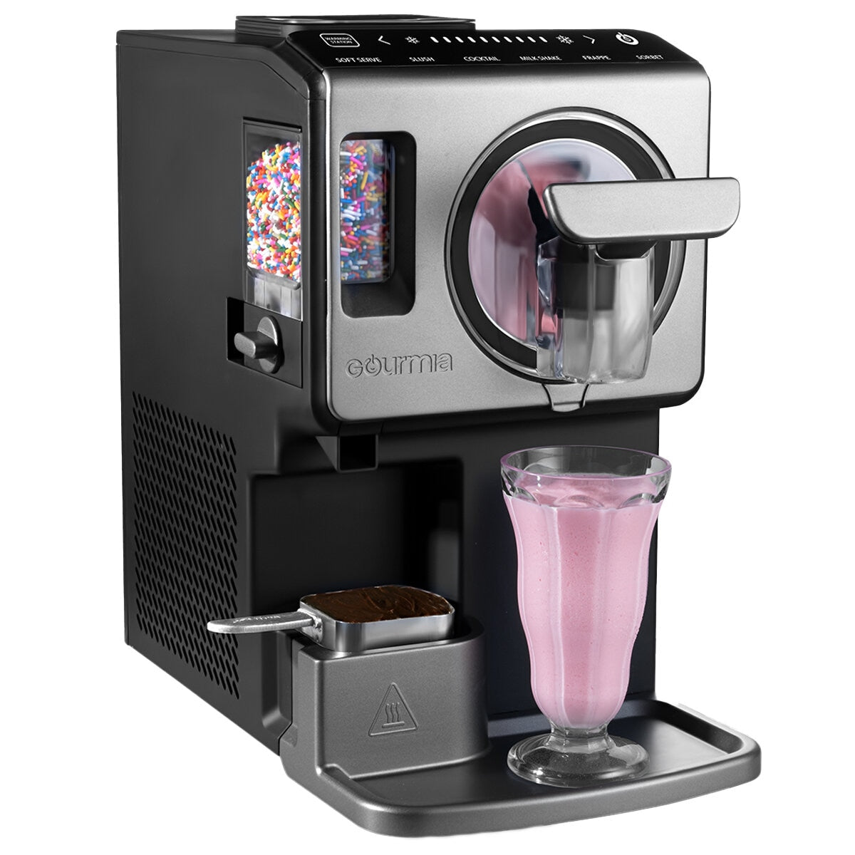 Gourmia Soft Serve Maker GSI1020 240W Black Grey 2L