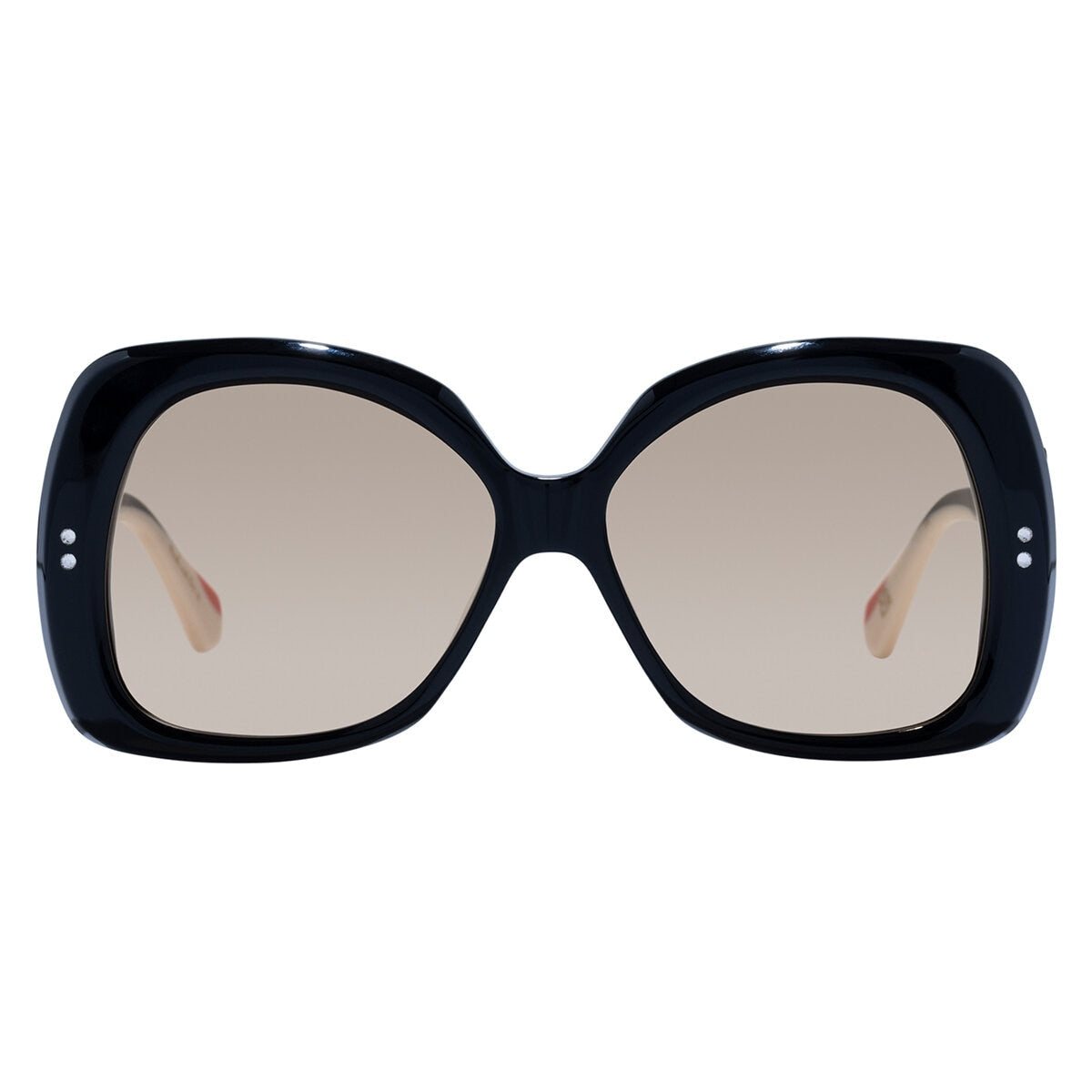 Camilla Women's Butterfly Sunglasses CAM2431006 Black/Ivory Amber